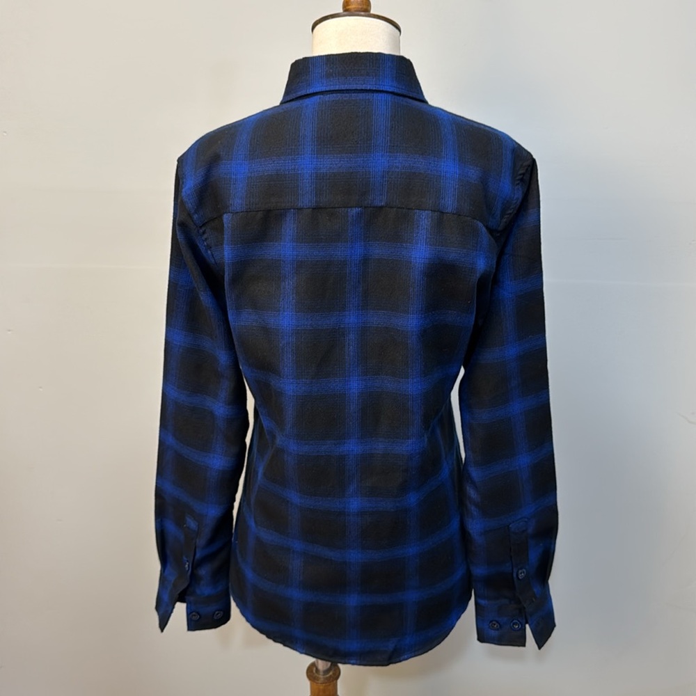 Dixxon flannel company snap button shirt women’s sz M - Picture 8 of 15
